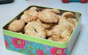 עוגיות כעכים מתוקות עם שקדים - דינה דיש