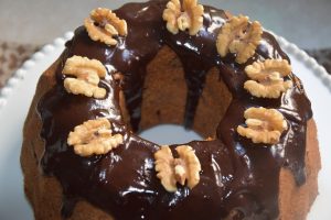 עוגת אגוזים קוקוס שוקולד - פרווה