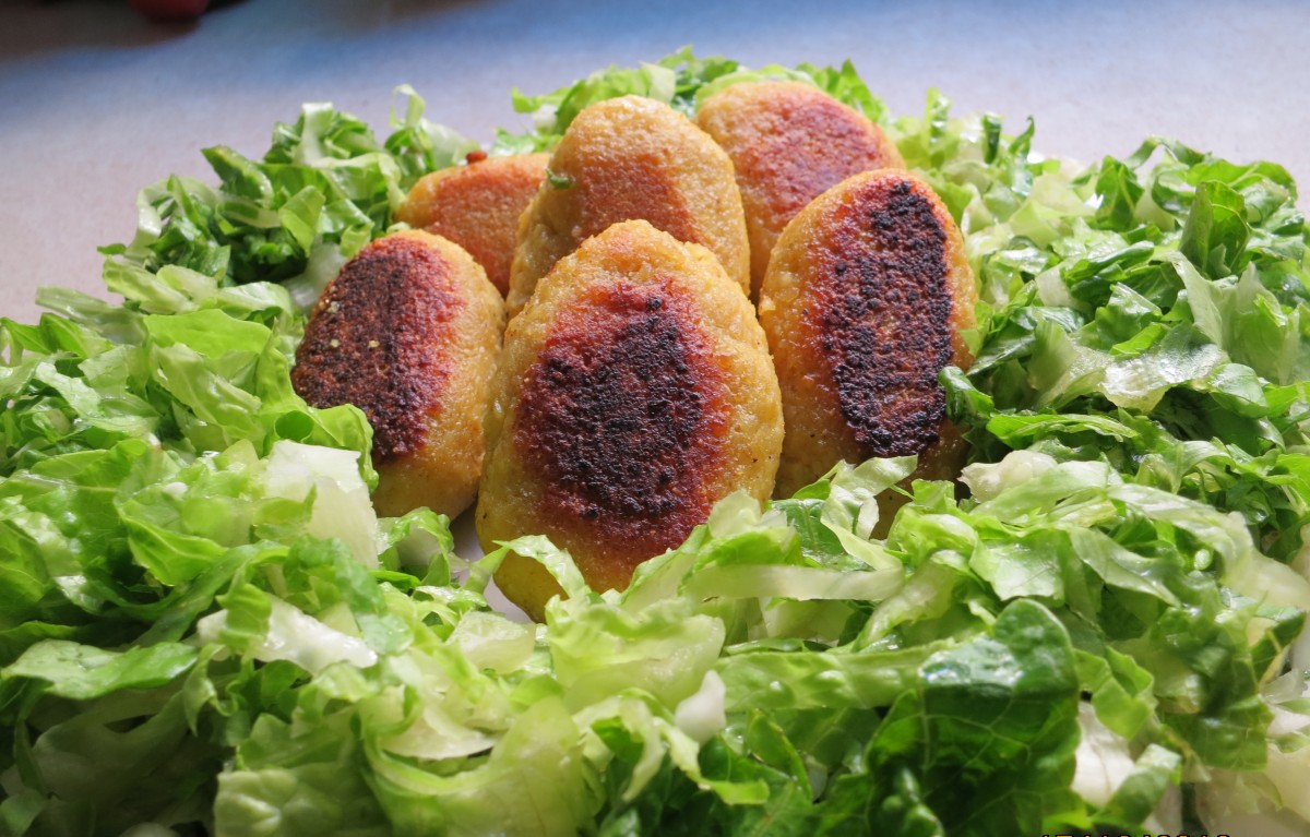 קובה בורגול במלית בשר